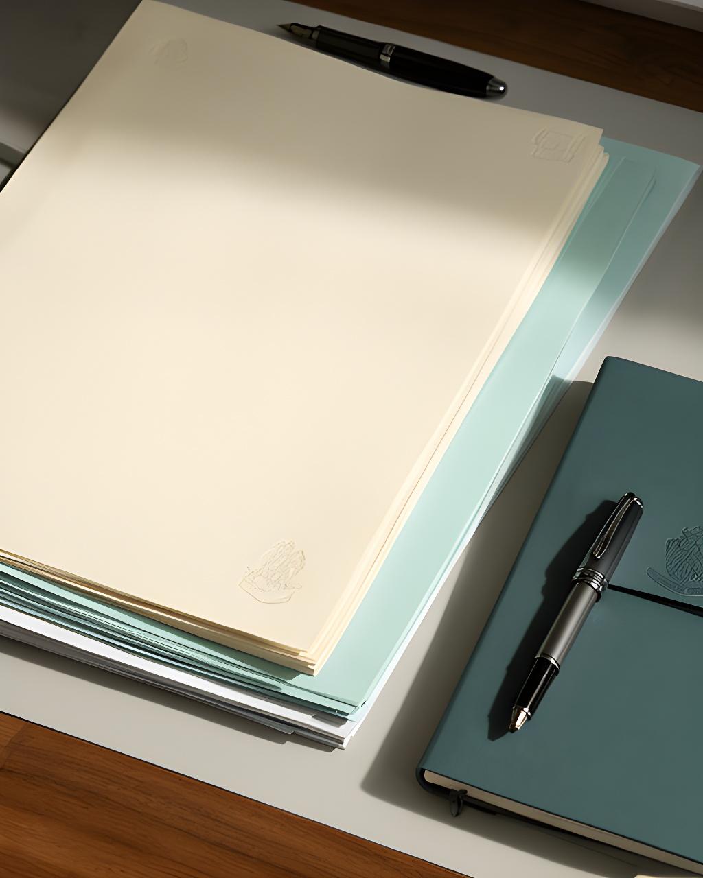Guidance papers from a data protection regulator beside a business notebook